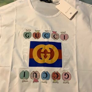 White Gucci t-shirt